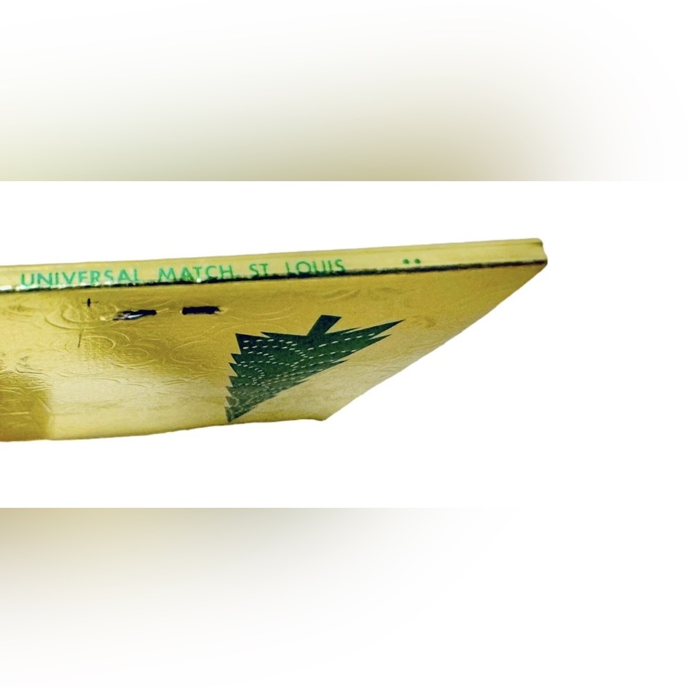 Toledo Scale Employees Credit Union Vintage Christmas Noel Unstruck Match Books - Picture 15 of 15